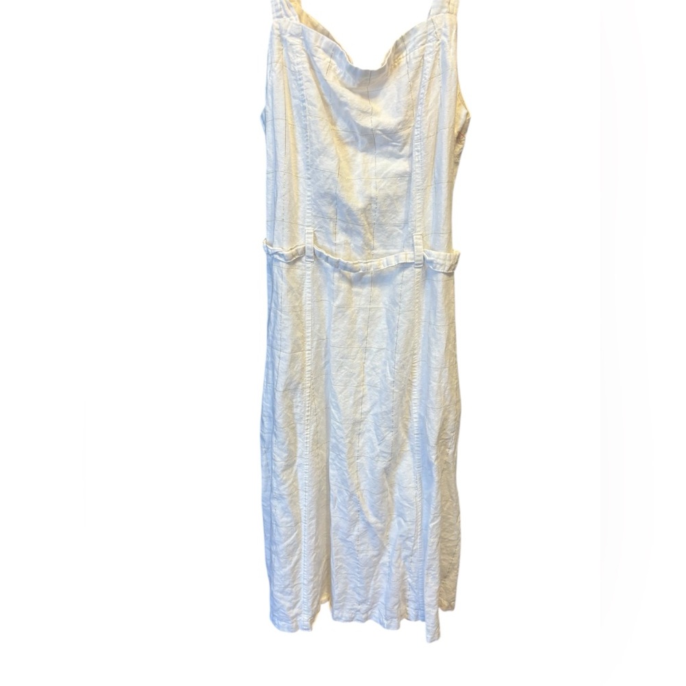 Liz Claiborne White Sleeveless Maxi Dress